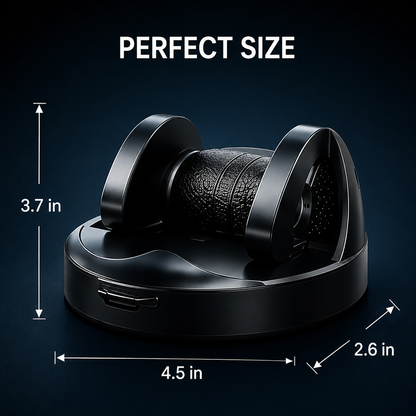 Smart dash holder for car with 360° rotable