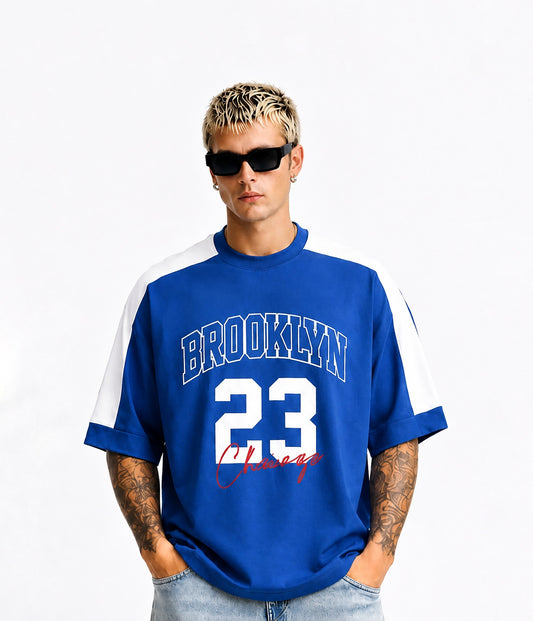 Modern oversize streetwear T  shirt