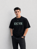 Black dior t shirt
