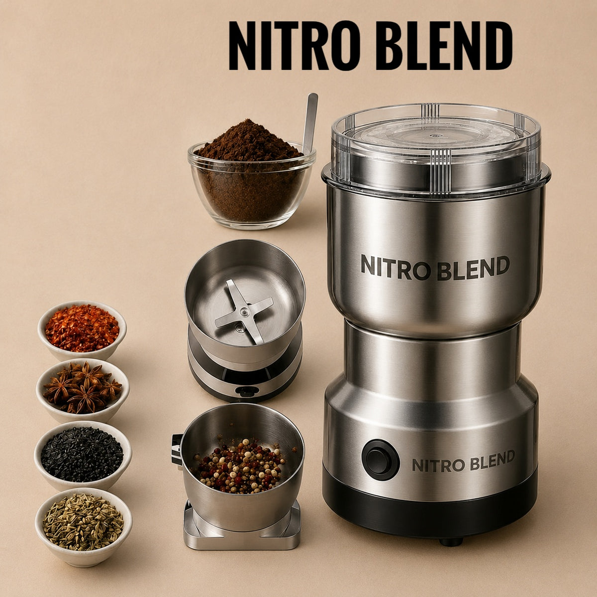 Nitro Blend™-stainless steel mixer Grinder